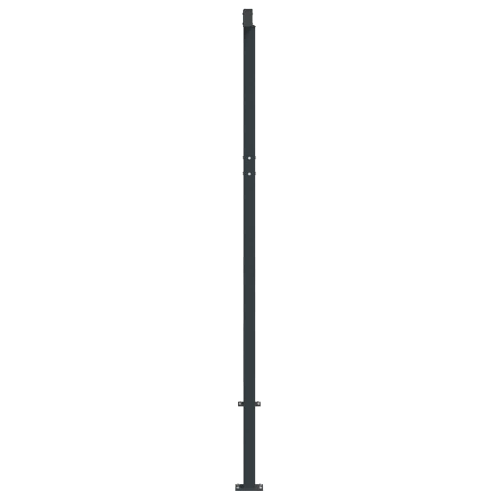 Awning Post Set Anthracite 450x245 cm Iron