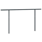 Awning Post Set Anthracite 450x245 cm Iron