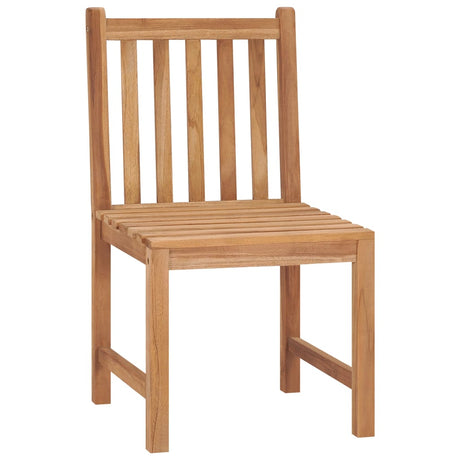 Garden Chairs 2 pcs Solid Teak Wood