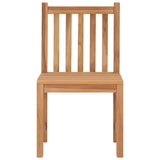 vidaXL Garden Chairs 2 pcs Solid Teak Wood