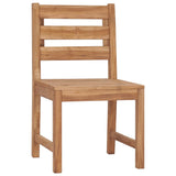 Garden Chairs 2 pcs Solid Teak Wood