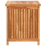 Garden Storage Box 60x50x58 cm Solid Teak Wood