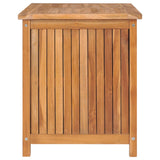 Garden Storage Box 90x50x58 cm Solid Teak Wood