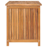 Garden Storage Box 90x50x58 cm Solid Teak Wood