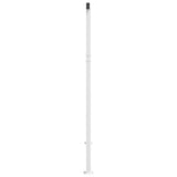 Awning Post Set White 300x245 cm Iron