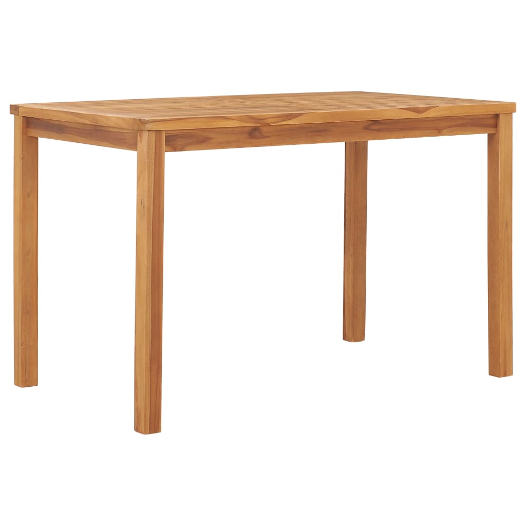 7 Piece Garden Dining Set Solid Teak Wood