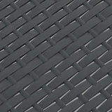 Garden Table Anthracite 58x58x41 cm PP Rattan