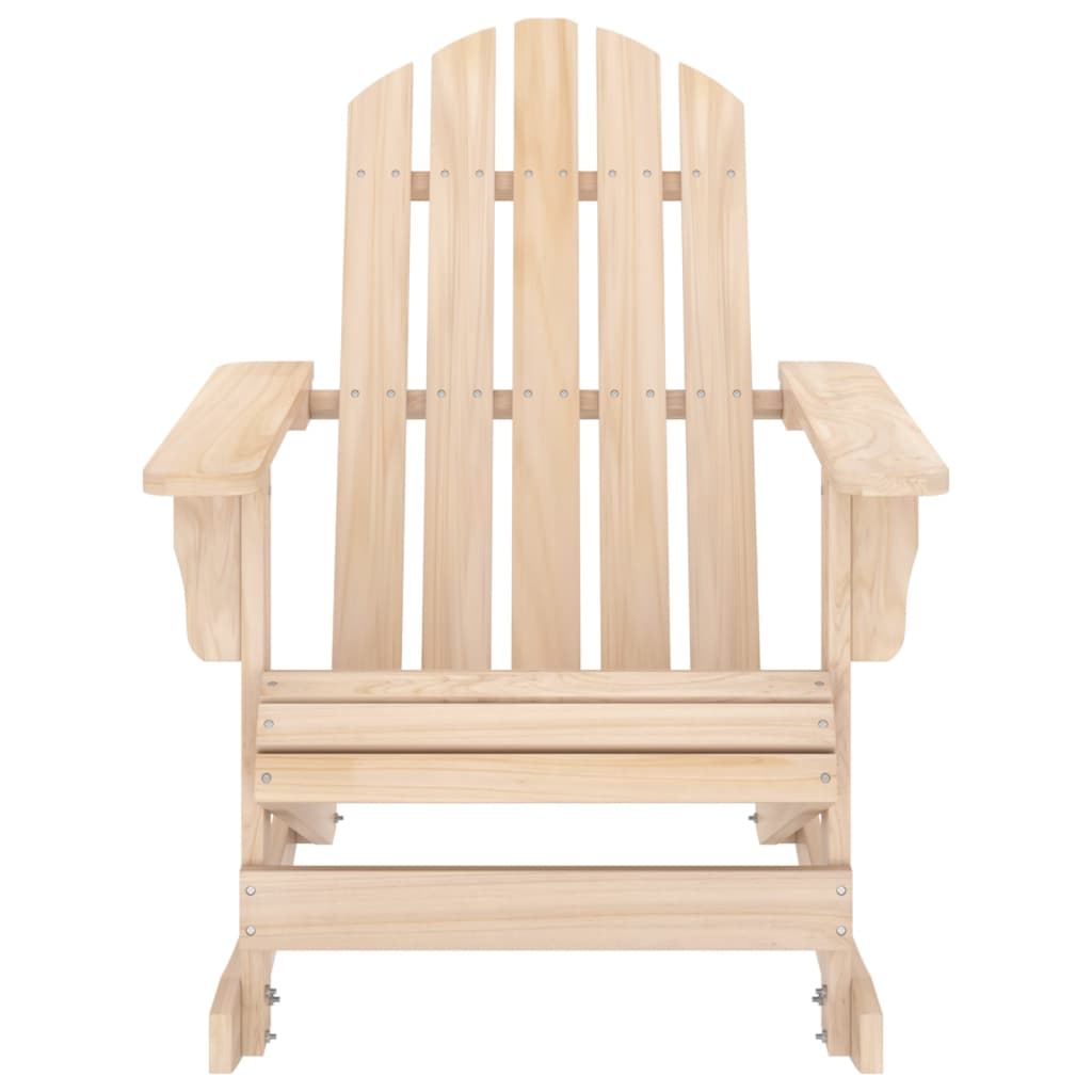 vidaXL Garden Adirondack Rocking Chair Solid Fir Wood