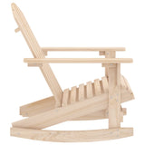 vidaXL Garden Adirondack Rocking Chair Solid Fir Wood