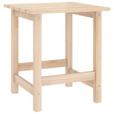 Garden Adirondack Chair with Table Solid Fir Wood