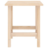 Garden Adirondack Chair with Table Solid Fir Wood