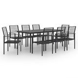 9 Piece Garden Dining Set