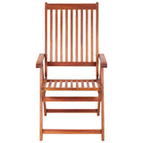 Folding Garden Chairs 6 pcs Solid Acacia Wood