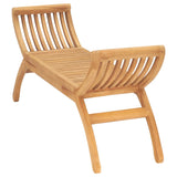vidaXL Garden Bench 160 cm Solid Teak Wood