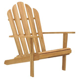 vidaXL Adirondack Chair Solid Teak Wood