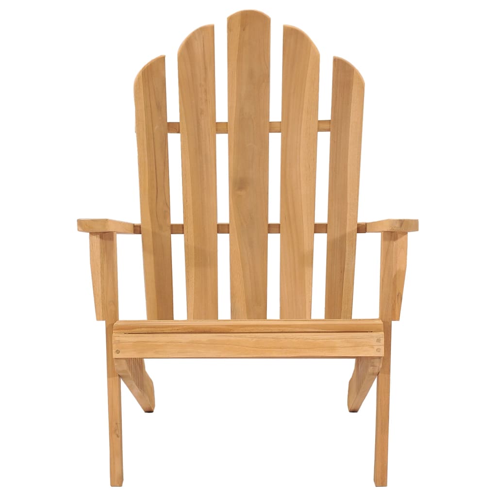 vidaXL Adirondack Chair Solid Teak Wood