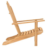 vidaXL Adirondack Chair Solid Teak Wood