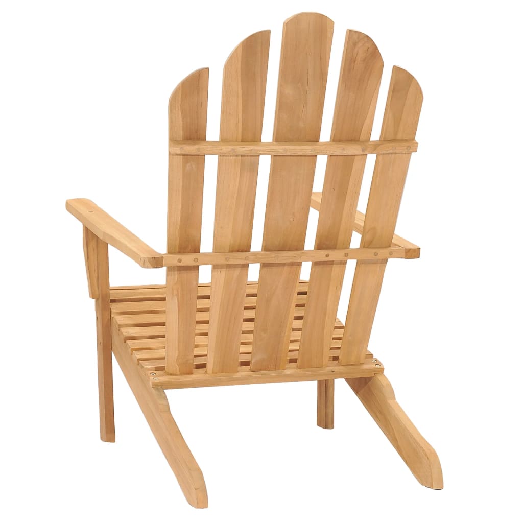 vidaXL Adirondack Chair Solid Teak Wood