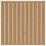 Garden Footstool 70x70x30 cm Honey Brown Solid Wood Pine