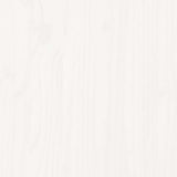 Garden Middle Sofas 2 pcs White Solid Wood Pine