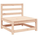 3 Piece Garden Lounge Set Solid Pinewood