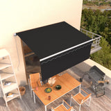 Manual Retractable Awning with Blind 3.5x2.5m Anthracite