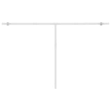 Freestanding Manual Retractable Awning 450x300 cm Blue/White