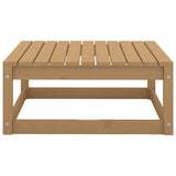 5 Piece Garden Lounge Set Honey Brown Solid Pinewood