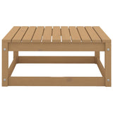 5 Piece Garden Lounge Set Honey Brown Solid Wood Pine
