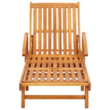 Sun Loungers 2 pcs Solid Acacia Wood