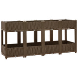 Raised Bed 160x40x71 cm Polypropylene