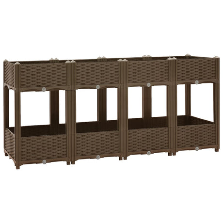 Raised Bed 160x40x71 cm Polypropylene