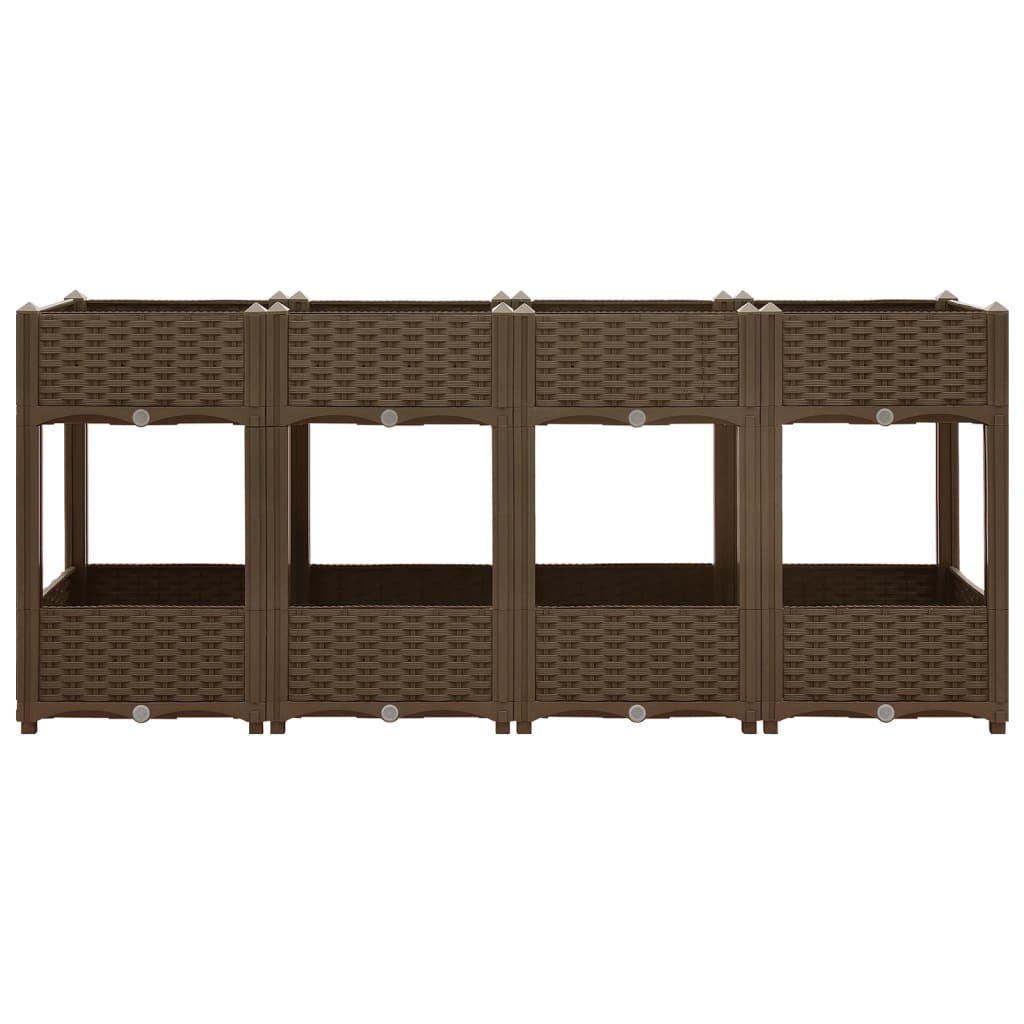 Raised Bed 160x40x71 cm Polypropylene