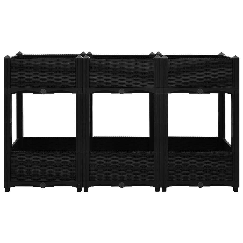 Raised Bed 120x40x71 cm Polypropylene