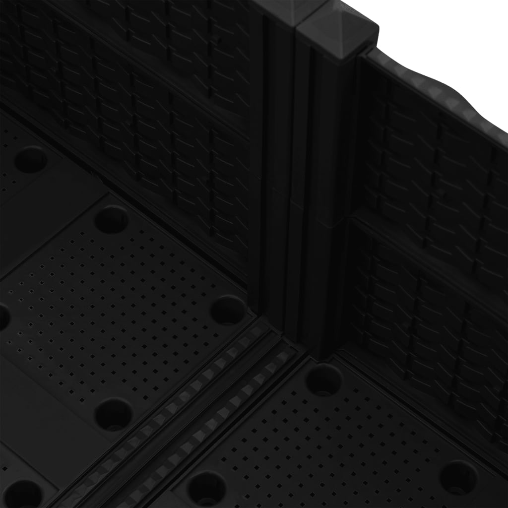 Raised Bed 80x80x38 cm Polypropylene