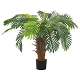 Artificial Cycas Palm with Pot 90 cm Green