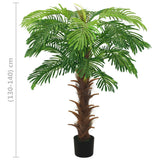 Artificial Cycas Palm with Pot 140 cm Green