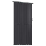 Garden Shed Anthracite 118.5x97x209.5 cm Galvanised Steel