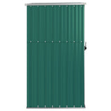vidaXL Garden Tool Shed Green 88x89x161 cm Galvanised Steel