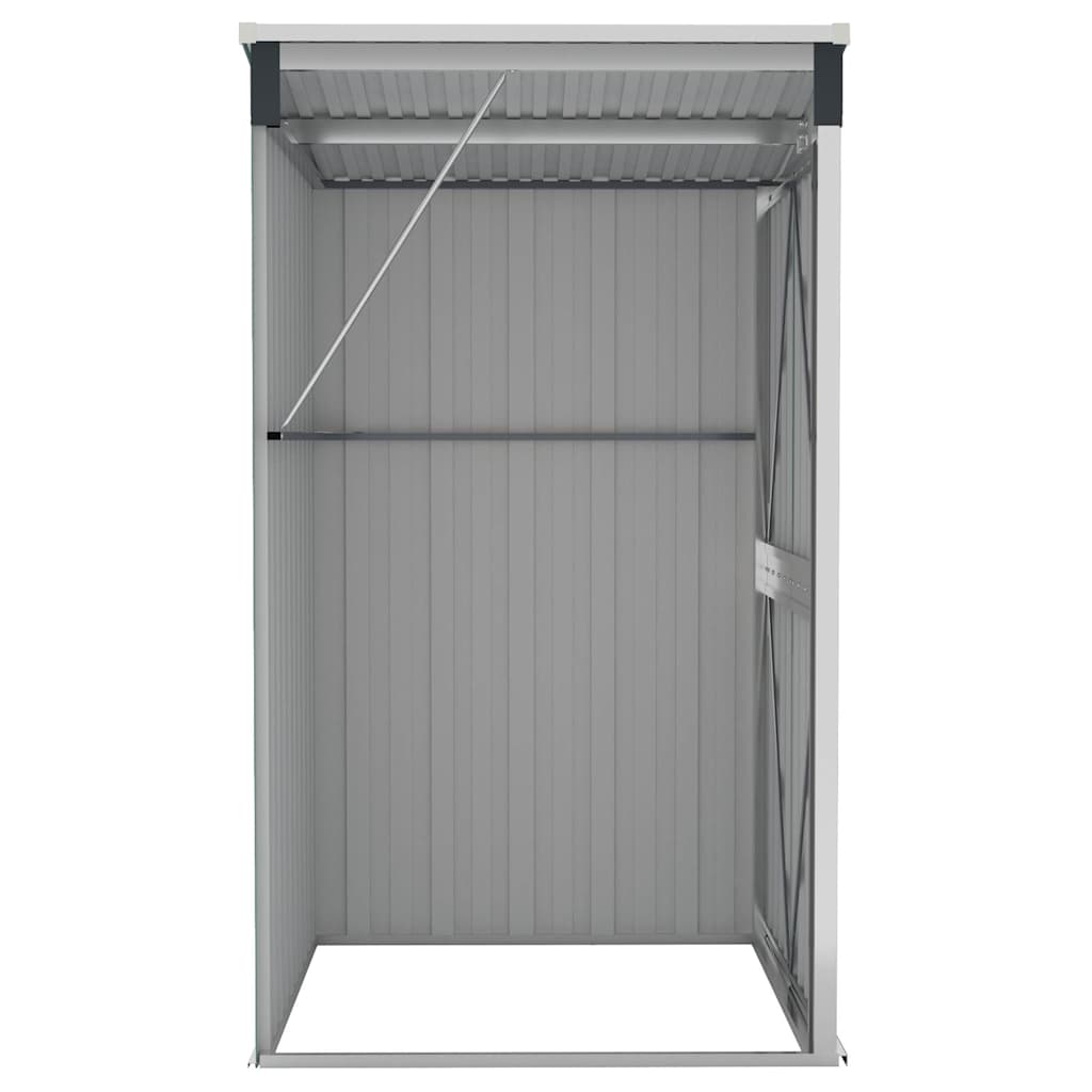 Wall-mounted Garden Shed Anthracite 118x100x178 cm Steel