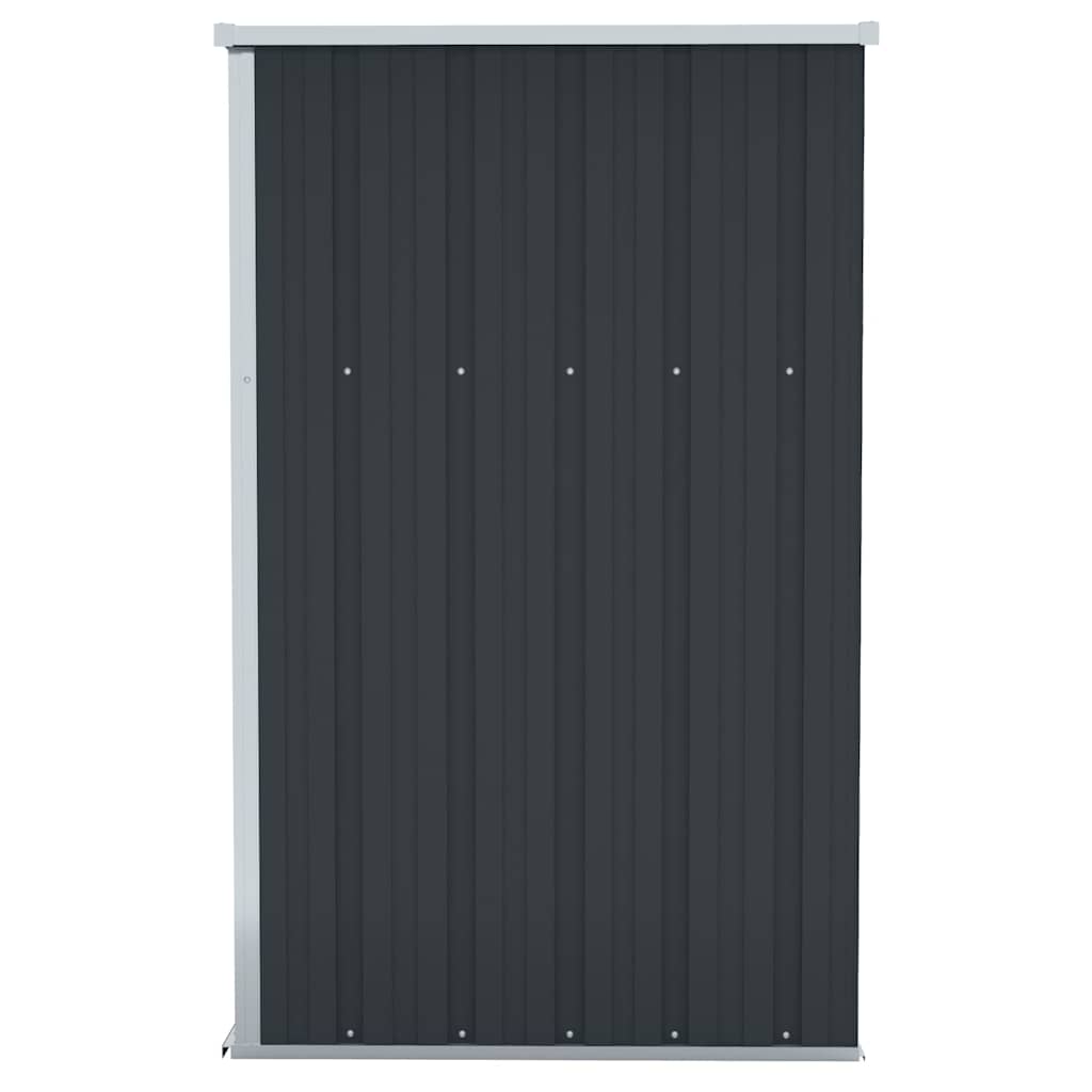 Wall-mounted Garden Shed Anthracite 118x100x178 cm Steel