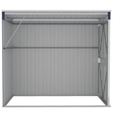 vidaXL Wall-mounted Garden Shed Anthracite 118x194x178 cm Steel