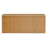 Wall-mounted Garden Shed Brown 118x382x178 cm Galvanised Steel