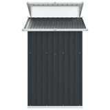 Garden Shed Anthracite 270x130x208.5 cm Galvanised Steel