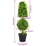 Artificial Boxwood Plant with Pot Green 100 cm