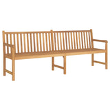 Garden Bench 228 cm Solid Teak Wood