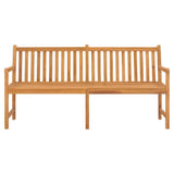 Garden Bench 180 cm Solid Teak Wood