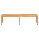 vidaXL Garden Bench 180 cm Solid Teak Wood