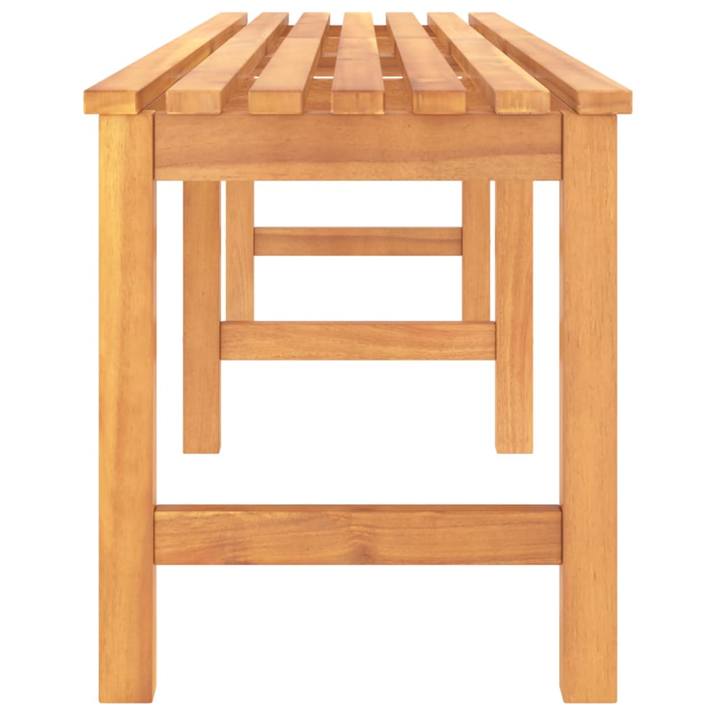 vidaXL Garden Bench 180 cm Solid Teak Wood