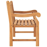 vidaXL Garden Bench 114 cm Solid Teak Wood